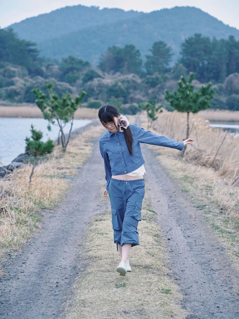 NYLON TRUCKER JACKET (INDIGO)