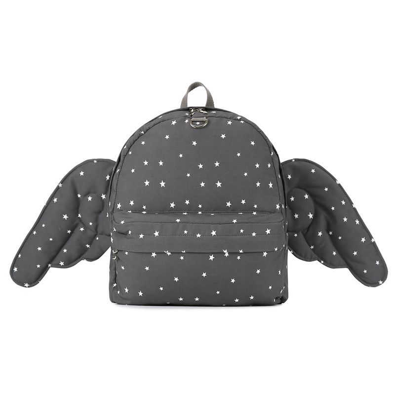 Angel Wing Backpack - GREY STAR