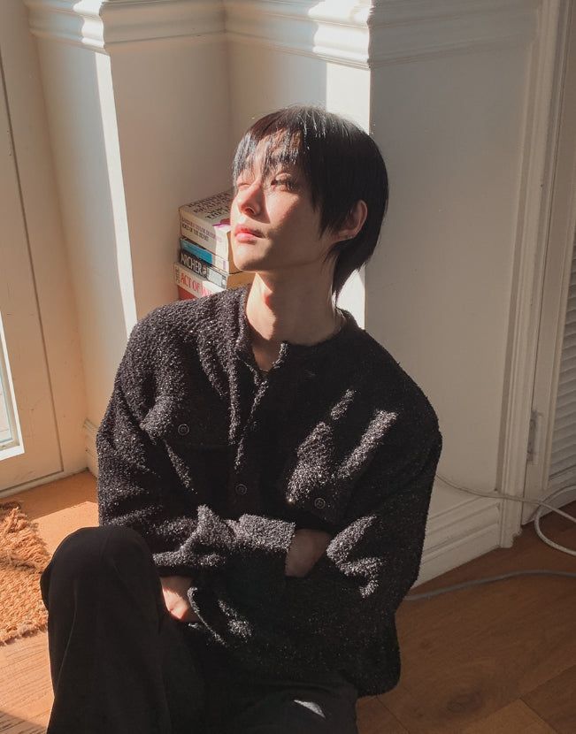 Mir Shining Tweed Crop Jacket