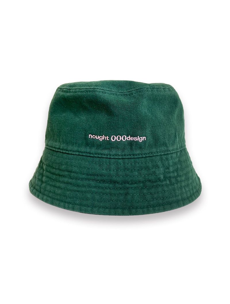 000design Logo Bucket Hat / Green