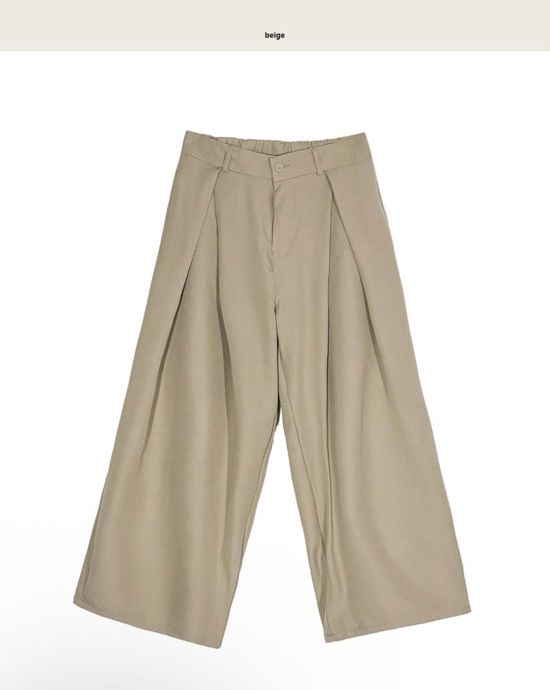 [ workwear ] mush pintuck & autumn wide sl