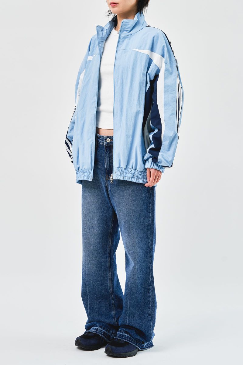 Layer Nylon Track Jacket (3color)