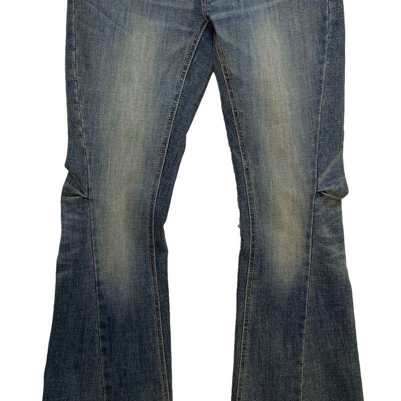 Double line boots cut pants