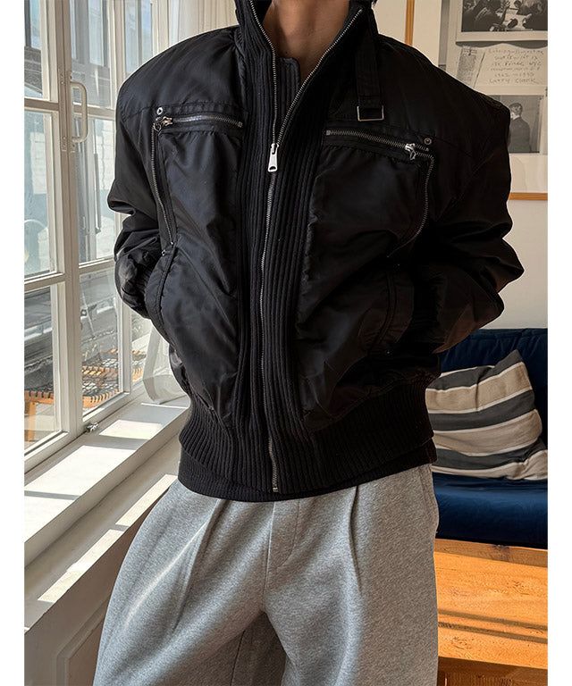 [F/W] Hydro biker ma-1 jacket(3color)(Winter ver.)
