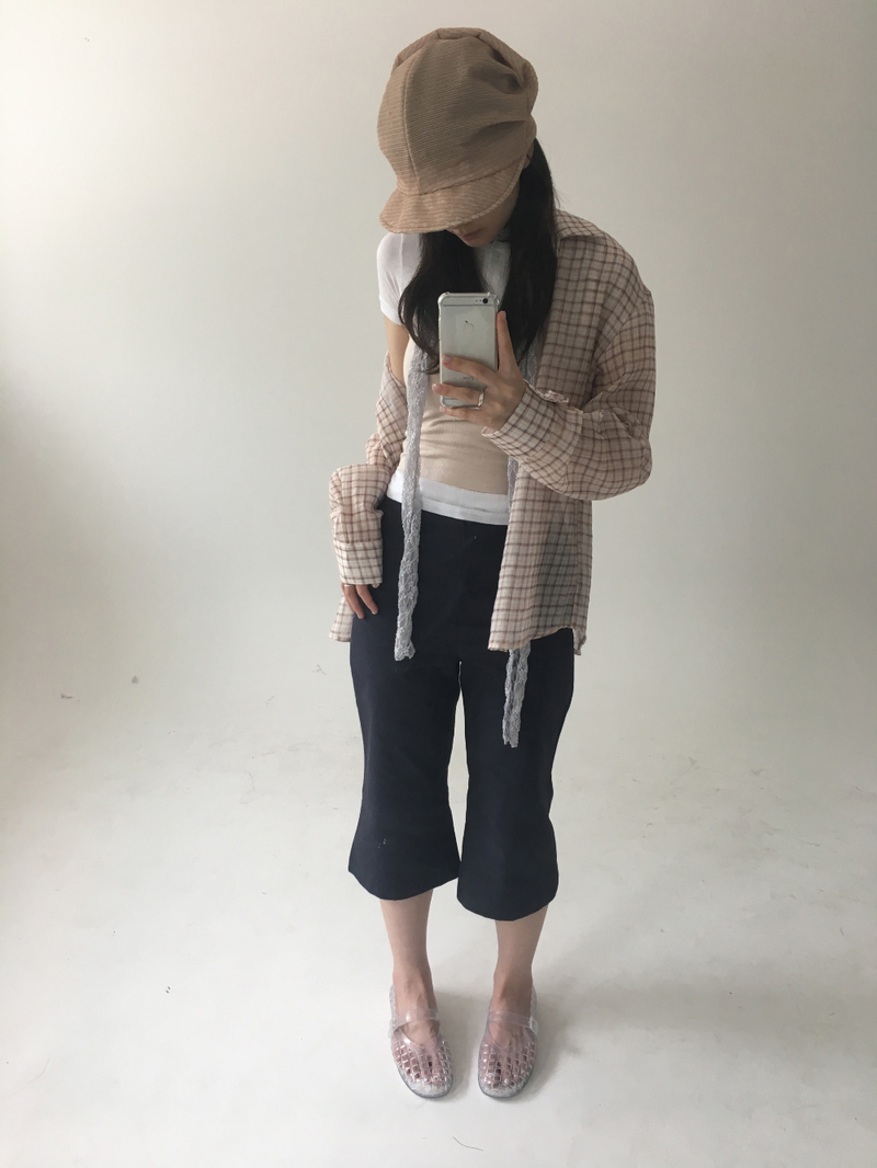 Shuel Lace Scarf (2color)