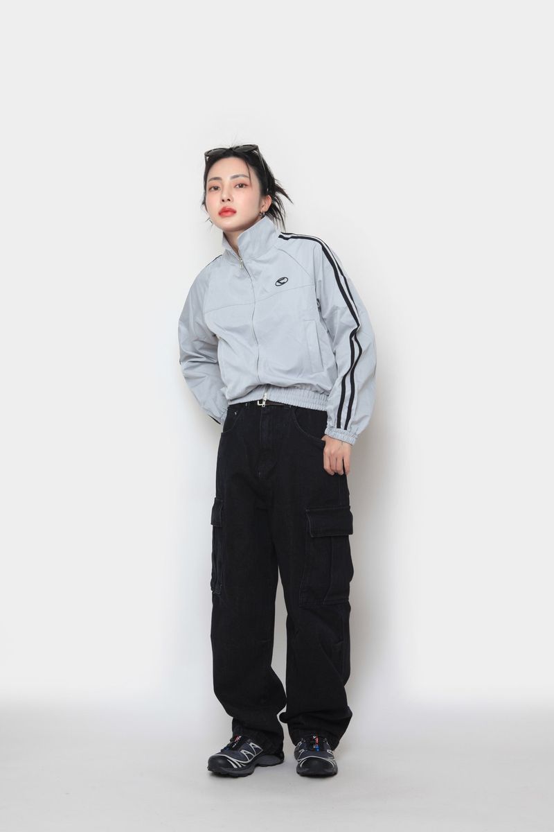 Scotch track zip-up
