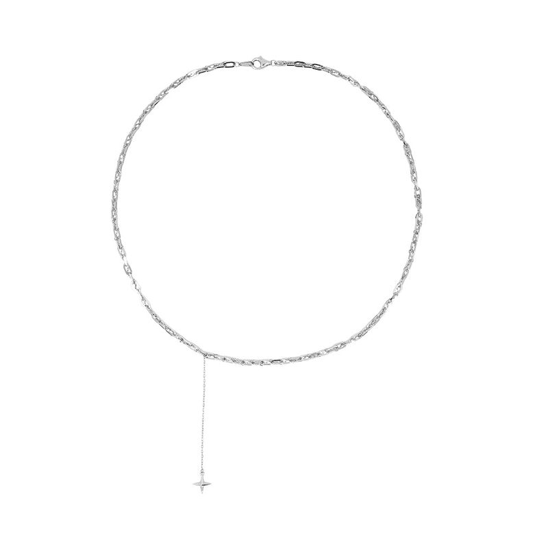 DARING Darling（デアリングダーリン）の「Sparkle drop Silver Necklace（Accessories）」
