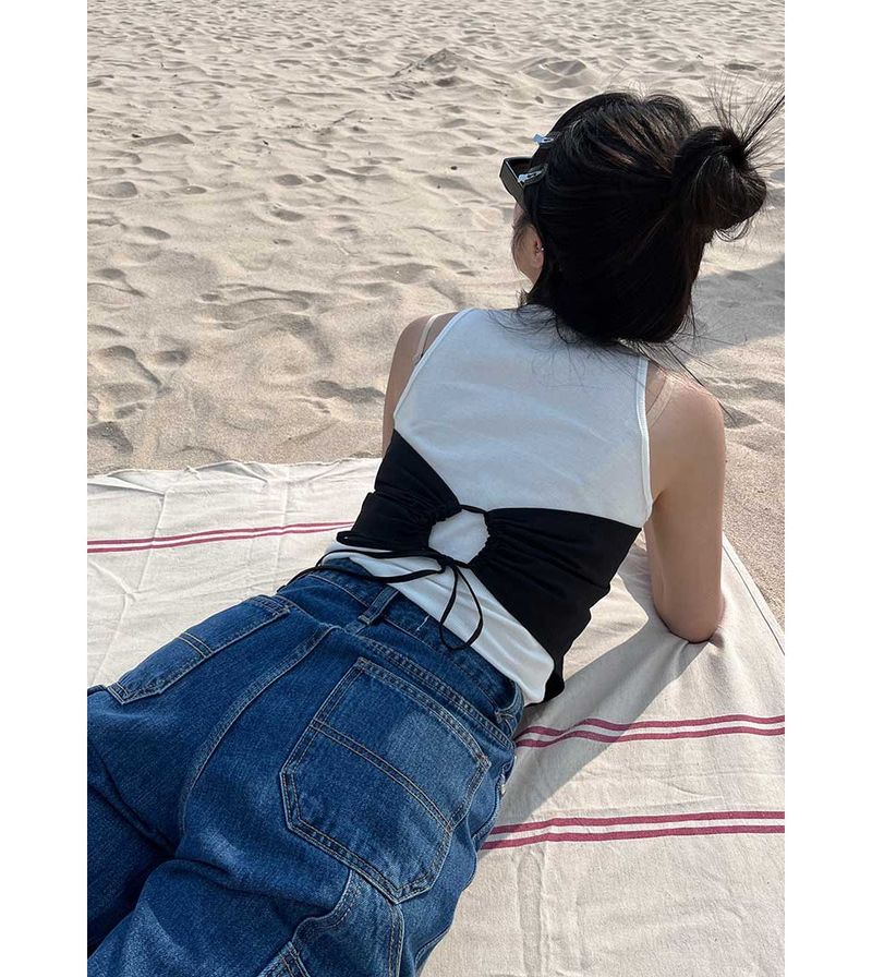 SHIRRING COTTON TOP