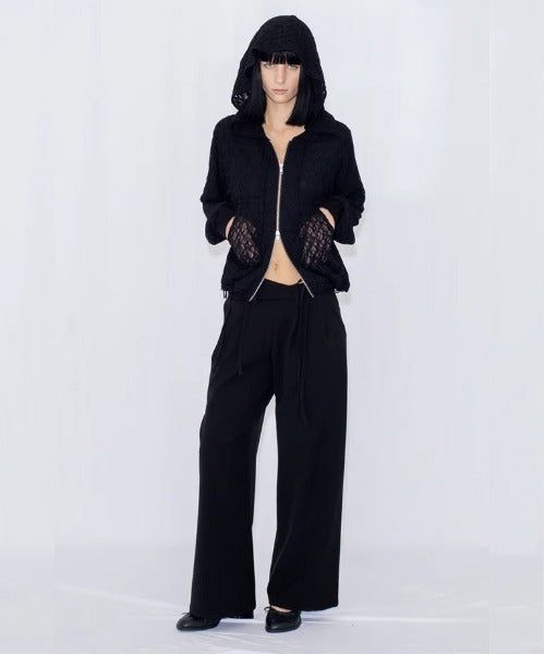VIAVANDA（ヴィアヴァンダ）の「STRING WIDE TROUSERS（Pants）」