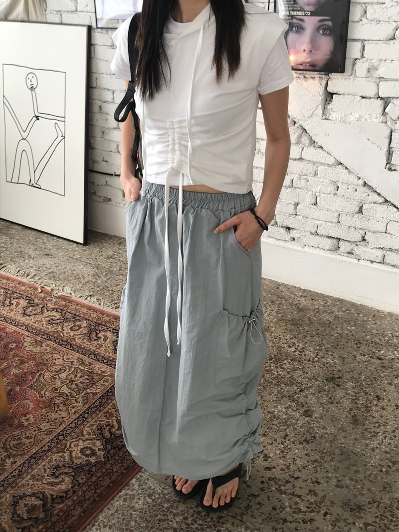 Minou shirring vest