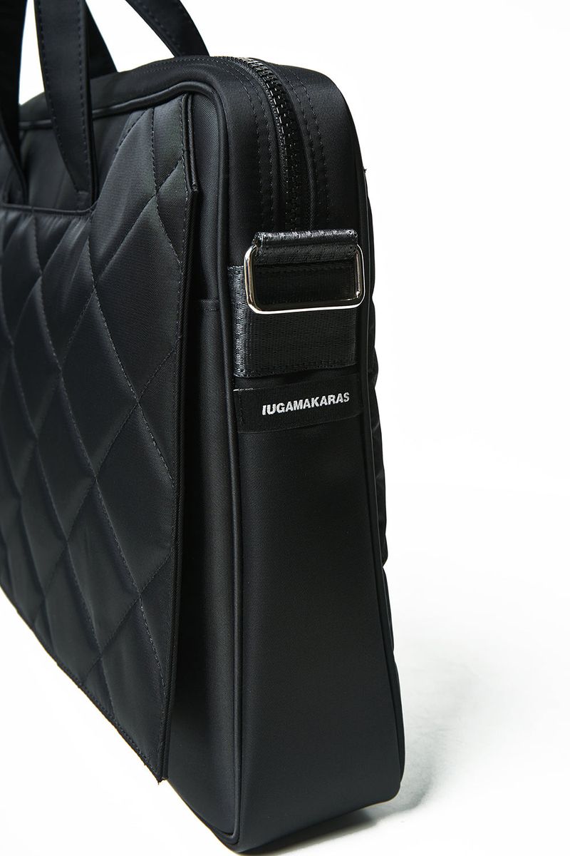 Nylon Quilted Briefcase