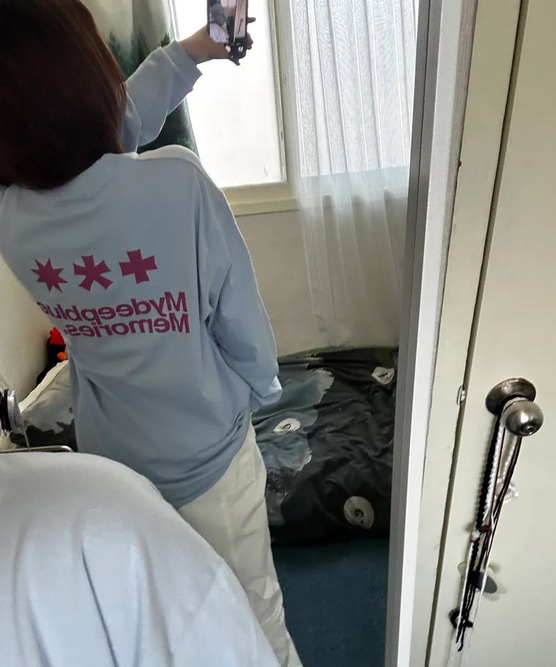 MM SYMBOL LOGO LONG SLEEVE T(SKY)