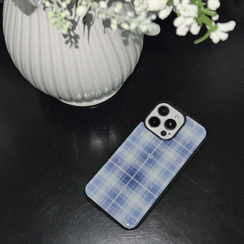 [MADE]Check Cat epoxy case(2color)