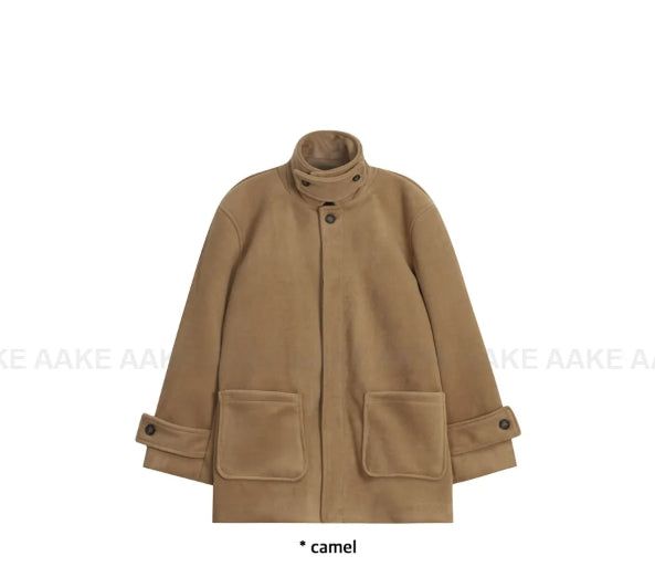 CASHMERE BLEND HALF COAT