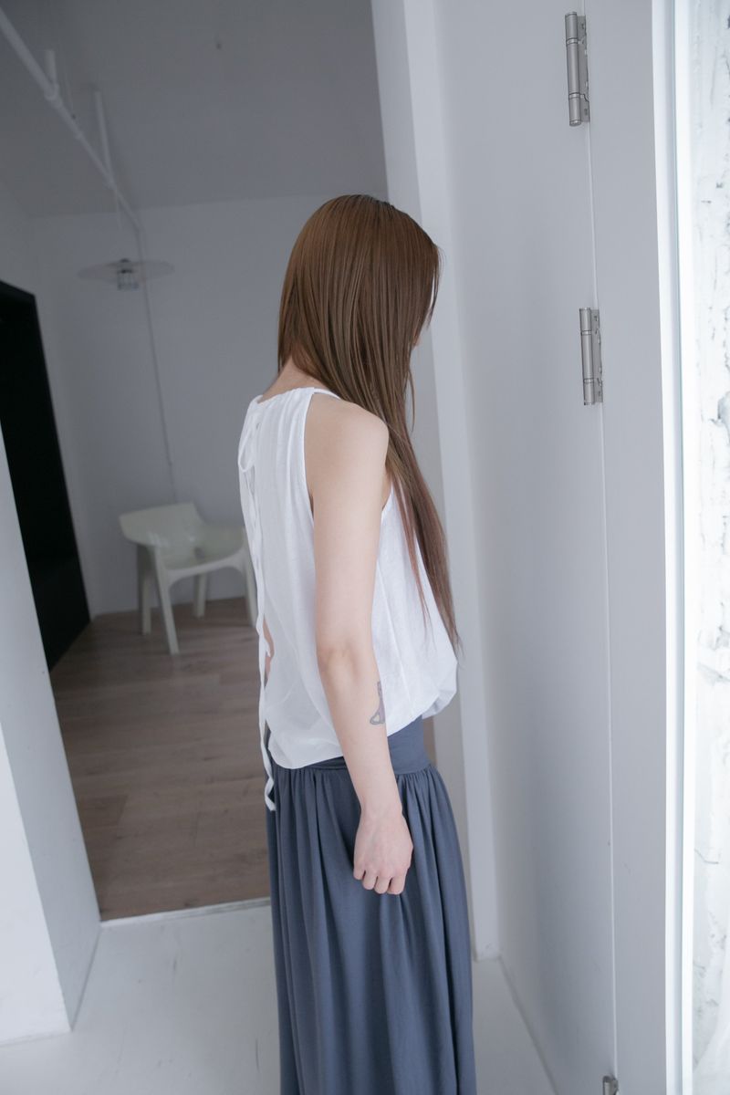 sand strap halter sleeveless top(3colors)