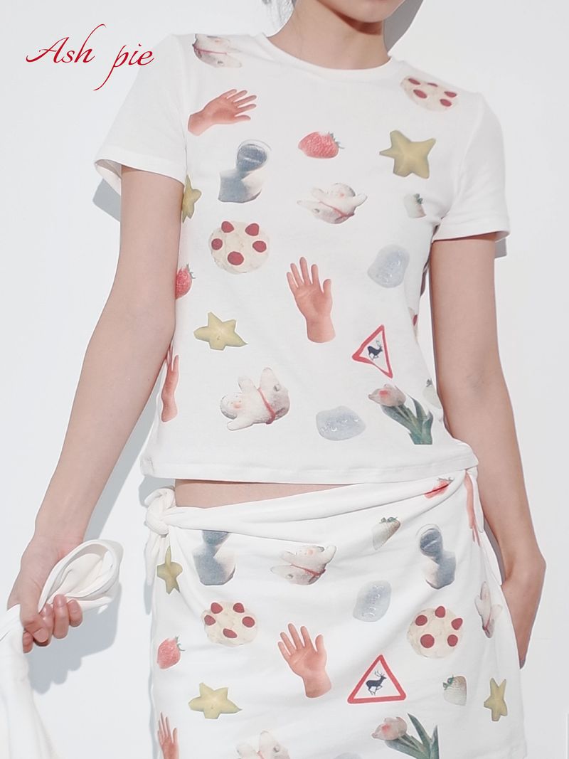 Backless tight short sleeves