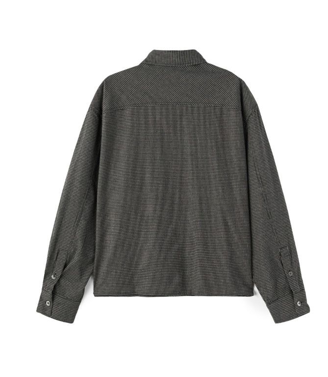 Fencer Mini Check Crop Shirt