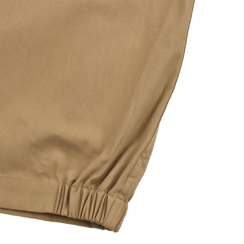 [UNISEX] C.O.M.E Mechanic Short Sleeve Work Jacket (Camel)
