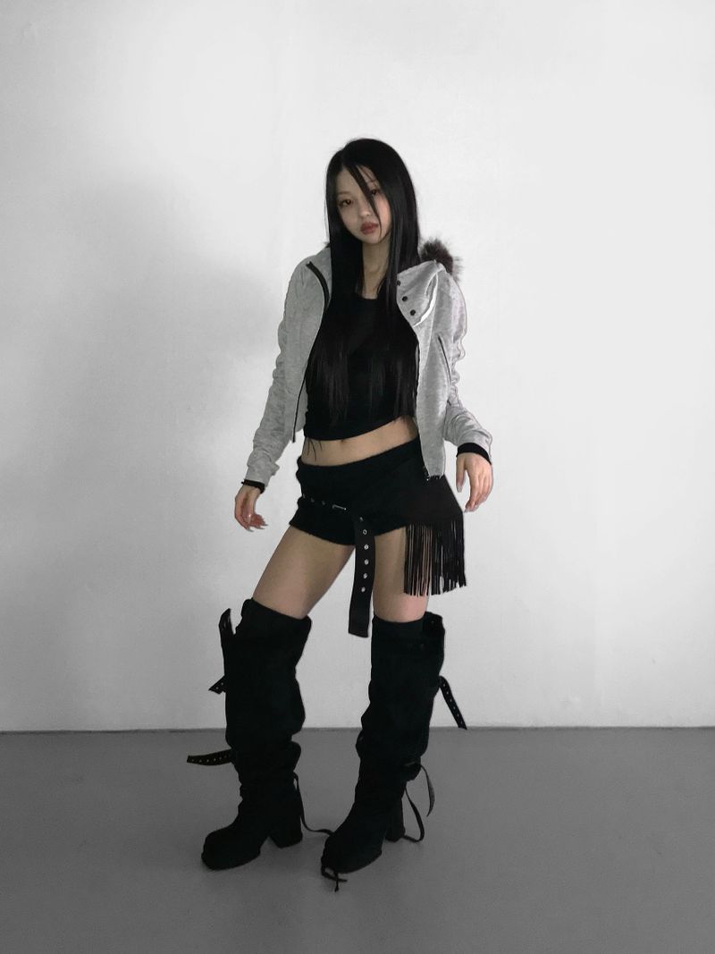  vintage p5 fur crop hz 
