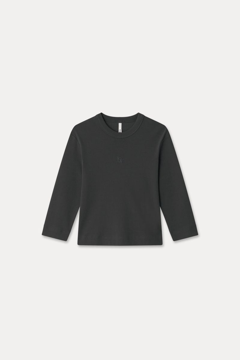 Loventina（ラヴェンティナ）の「SILKET BIO 3/4 TOP_CHARCOAL（Tops）」