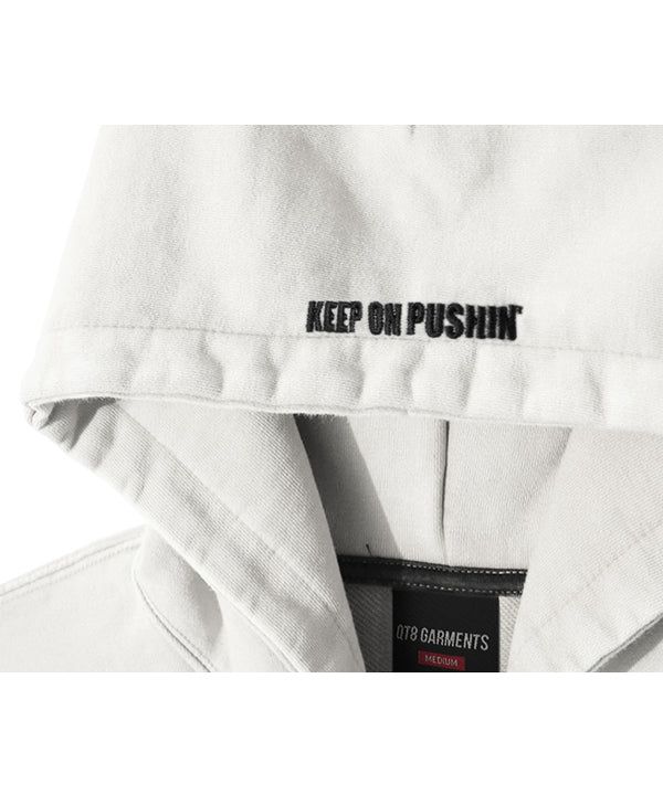 RG Bliss Washed Zip-up hoodie (Ecru)