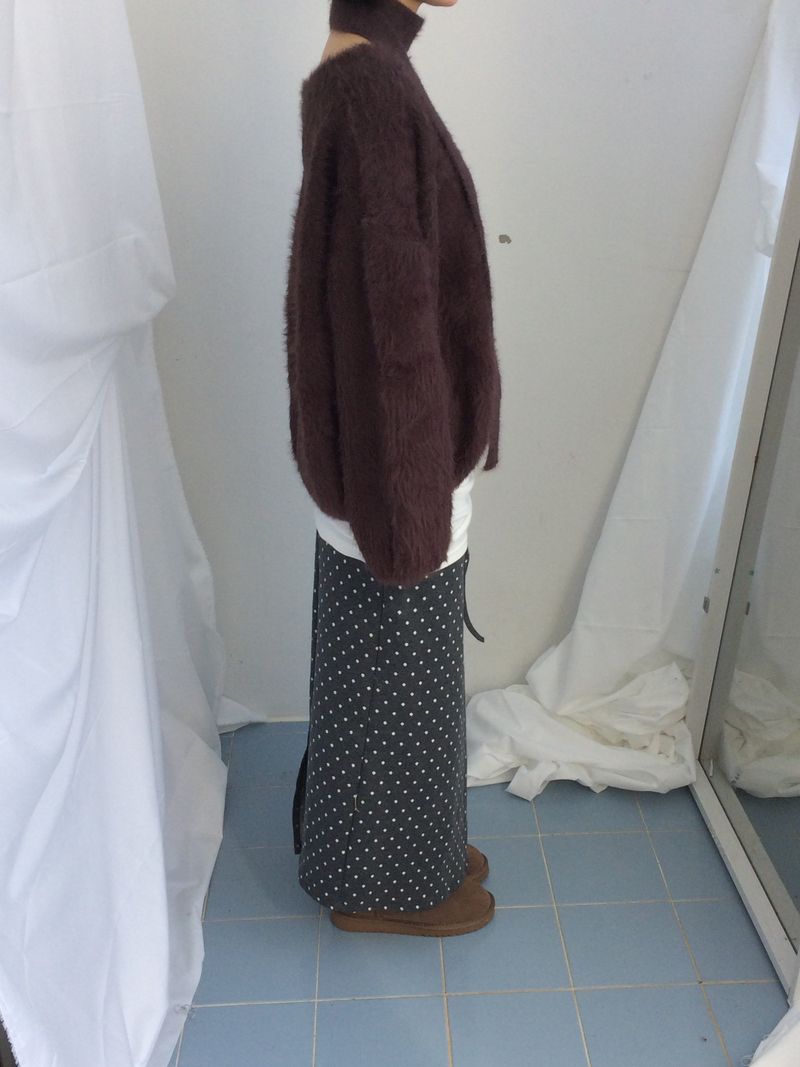Love N Hairy muffler knitwear