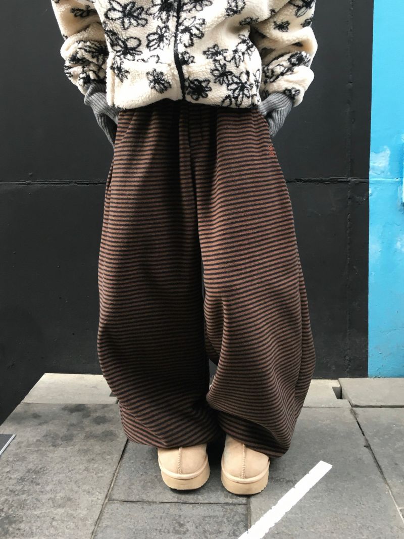 [Ritcore MADE] Striped Fleece Pants (3c)