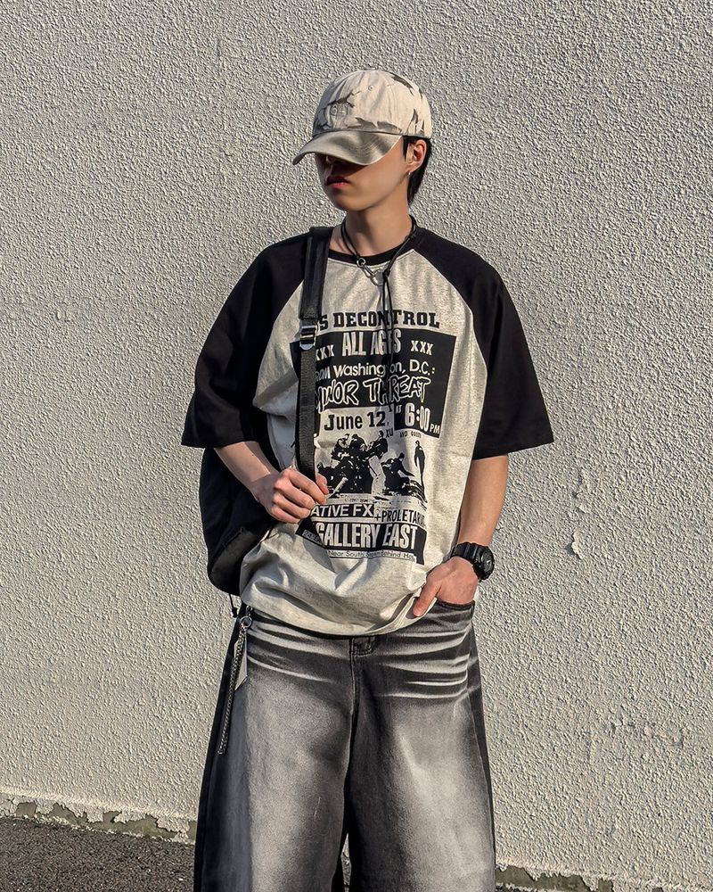 Control Raglan T-Shirts 3C