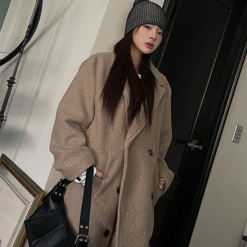 ULAN(ユレン)の「ダブルテリーロングコート(Jackets/Outerwear)」