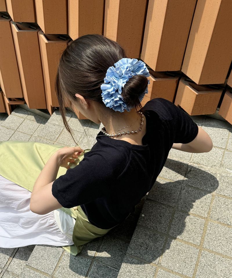 Cosymosy Ruffle Scrunchie - 3 Color