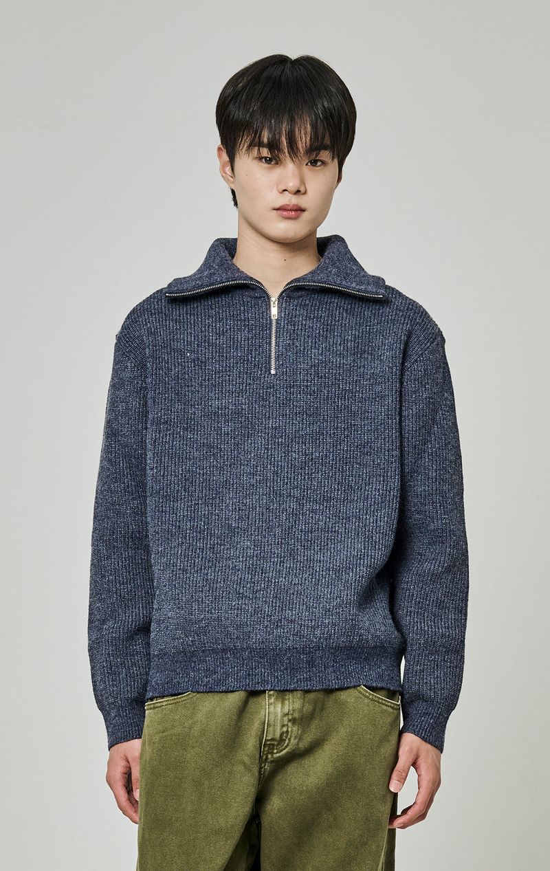 TRADCLUB(トラッドクラブ)の「HALF ZIP UP KNIT(Tops)」