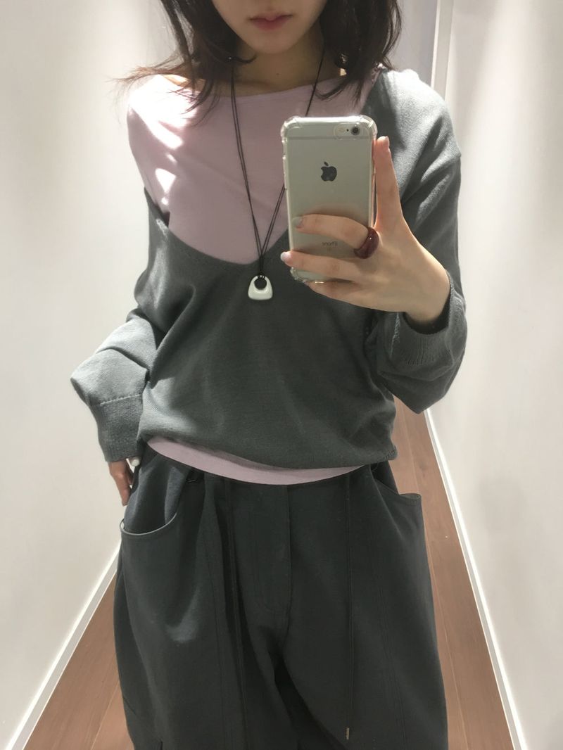 Sunday V-neck Knit (4color)