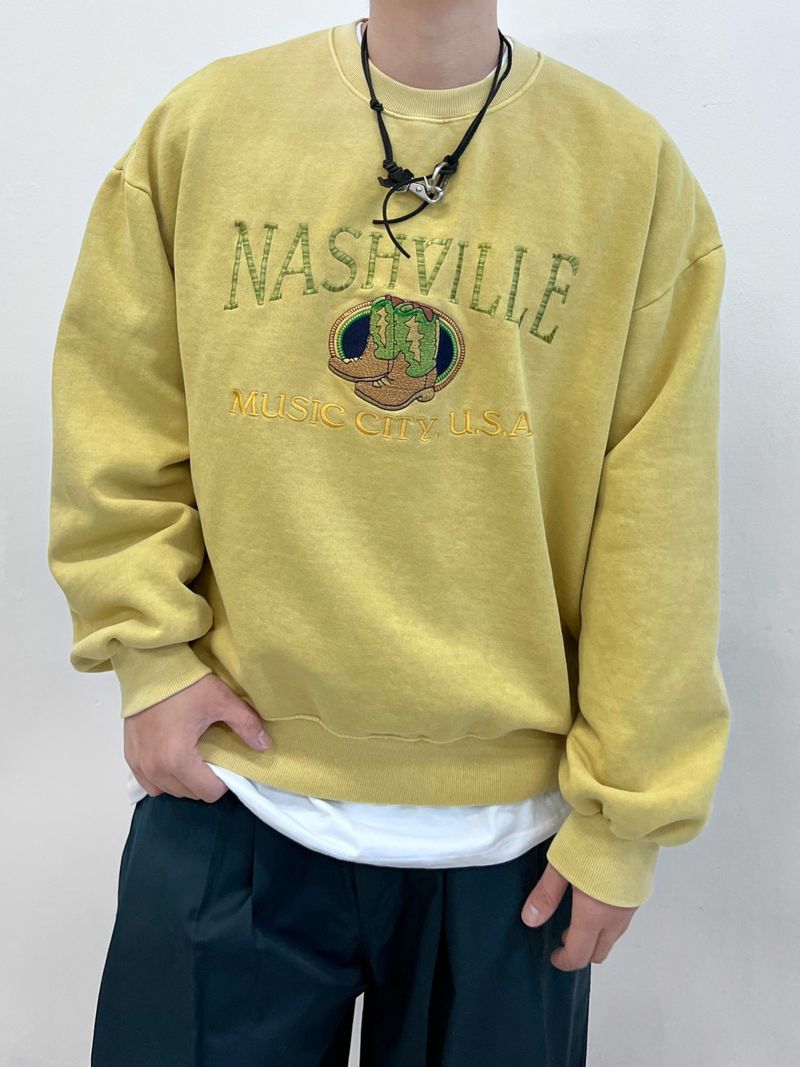 Ville pigment sweatshirts 3C