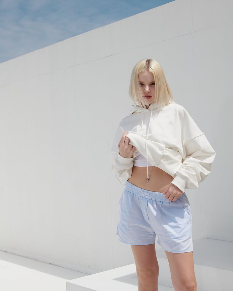 Ontheshell Cotton Pants - Sky Blue
