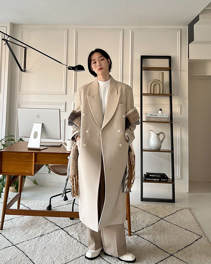 2PLAN（ツープラン）の「ハニーダブルウールロングコート 2 color（Jackets/Outerwear）」