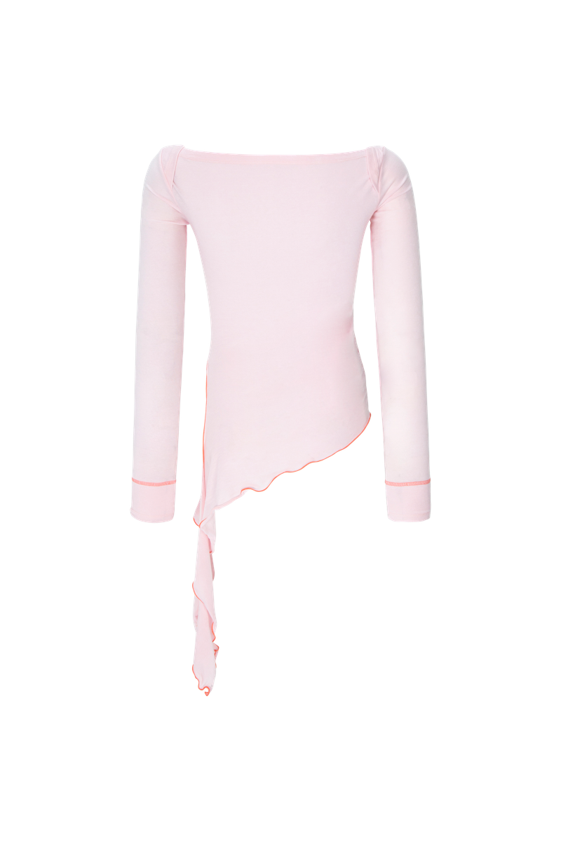 Star unbalance top pink