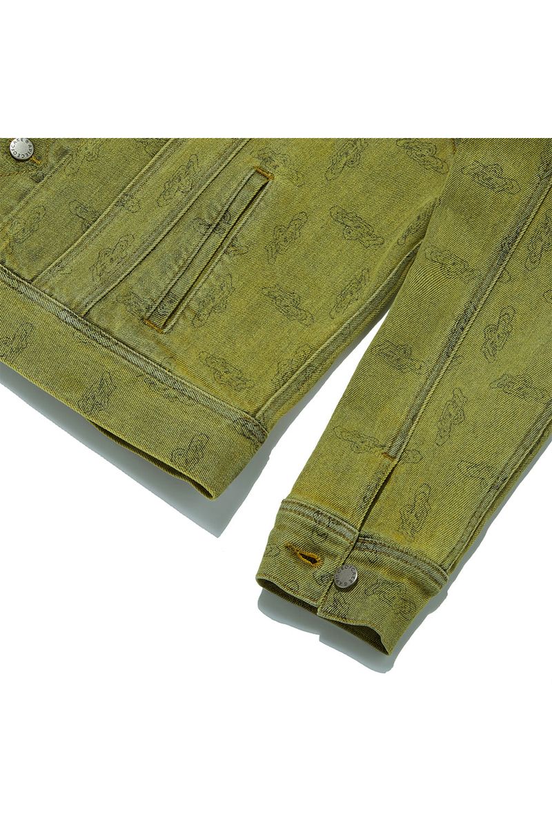 FLIP Denim Trucker Jacket_Mustard Gold
