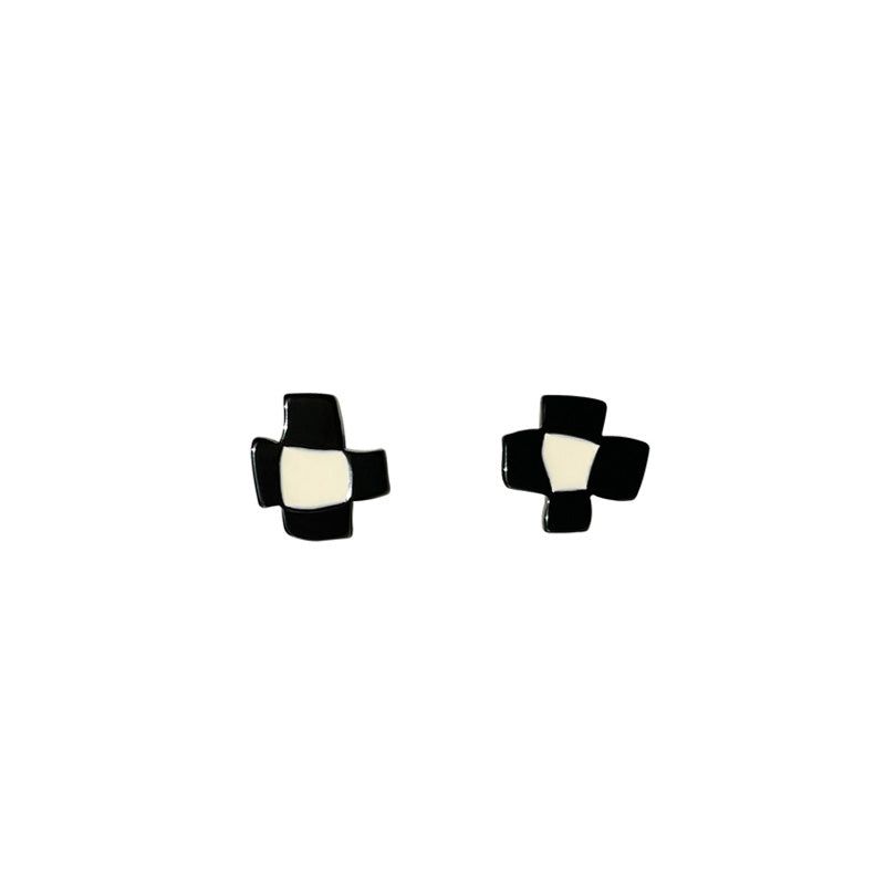 ZERO EIGHT ZERO EIGHT（ゼロ エイト ゼロ エイト）の「チェッカーフラワーピアス（アクセサリー）」