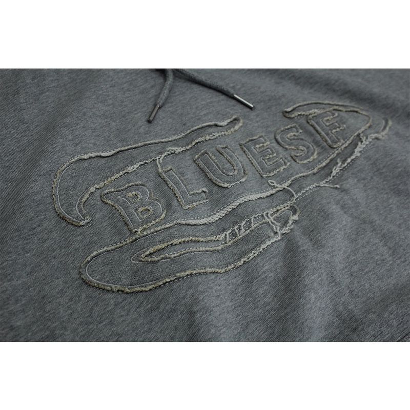 Bluesf Cutting Patch Heavy Hoodie