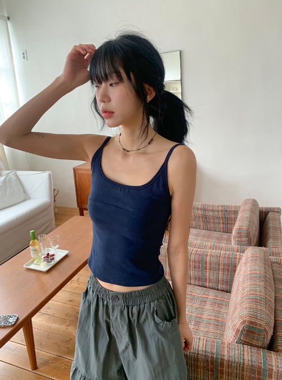 Tice Basic With Cup Crop Sleeveless