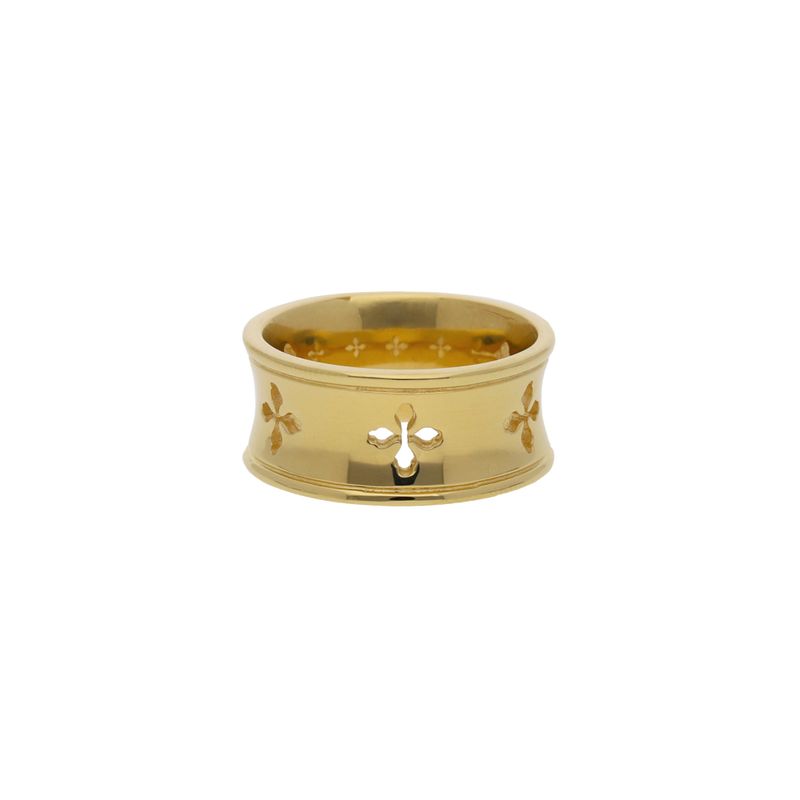 CROSS PUNCHING GUARD RING