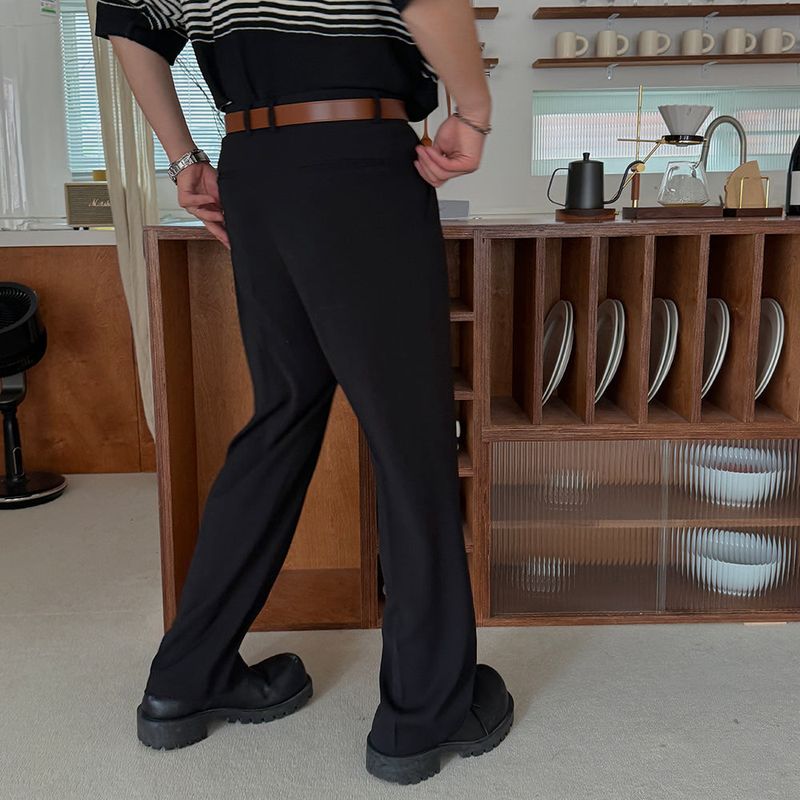 ASCLO Cooling Two Tuck Wide Slacks (2color)