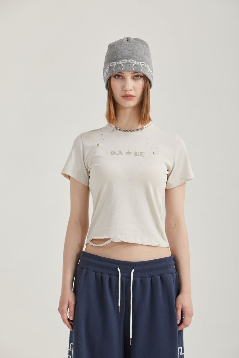 WASHING CRACK T-SHIRT