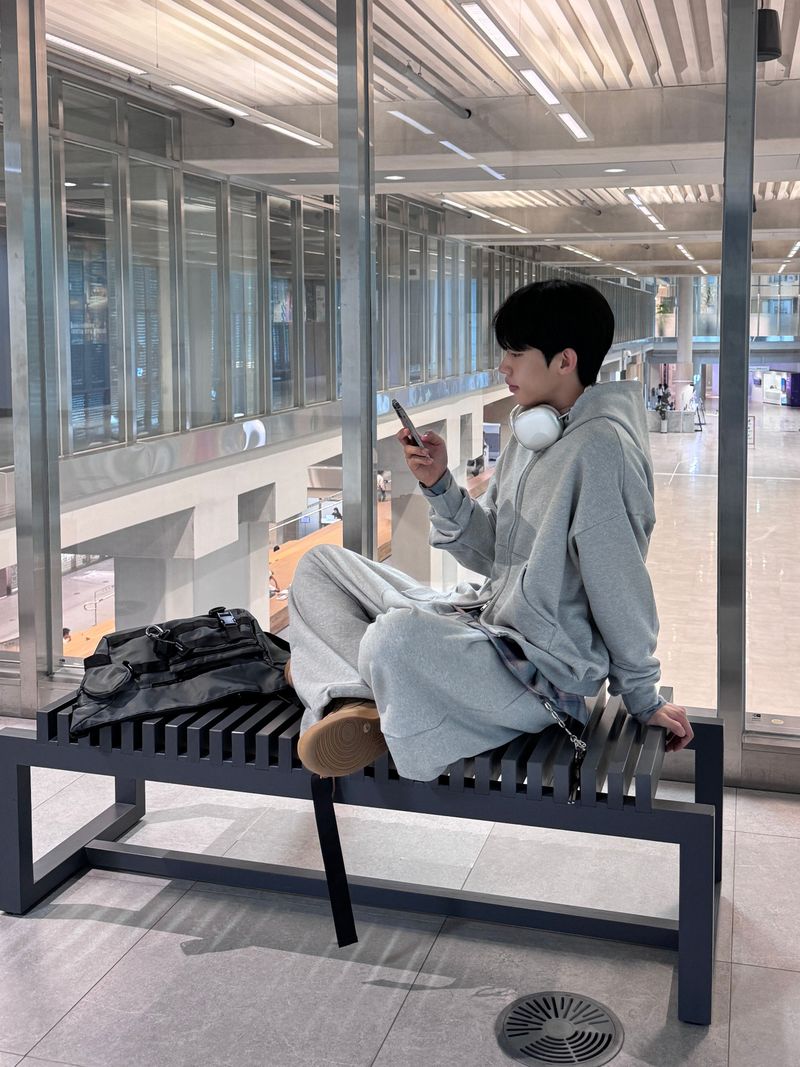 Curry Oversized Hooded Zip-Up (3 colors)