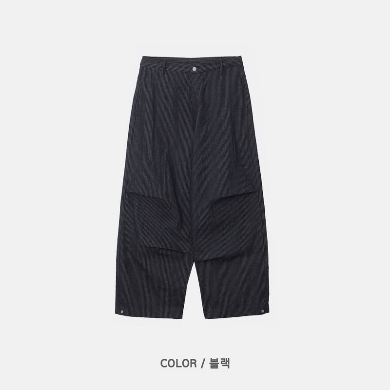 Berrow striped denim pants