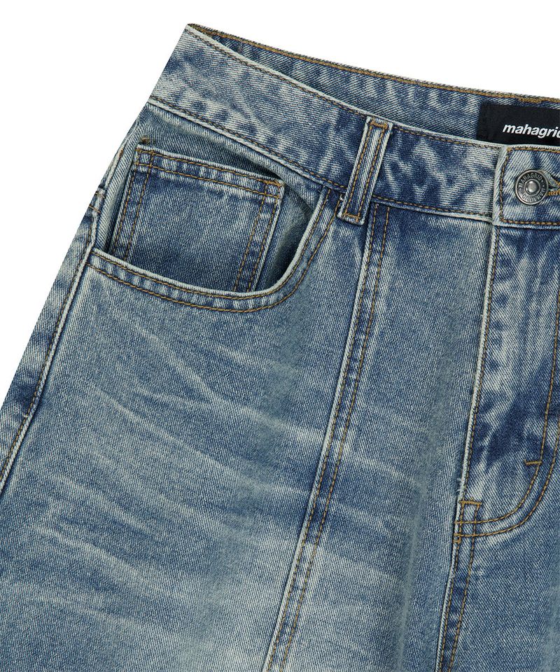 BERMUDA CARGO DENIM SHORT
