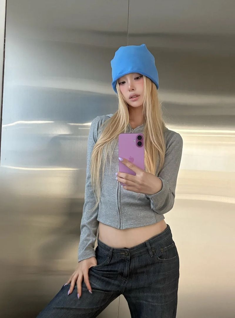 Raw wide Denim