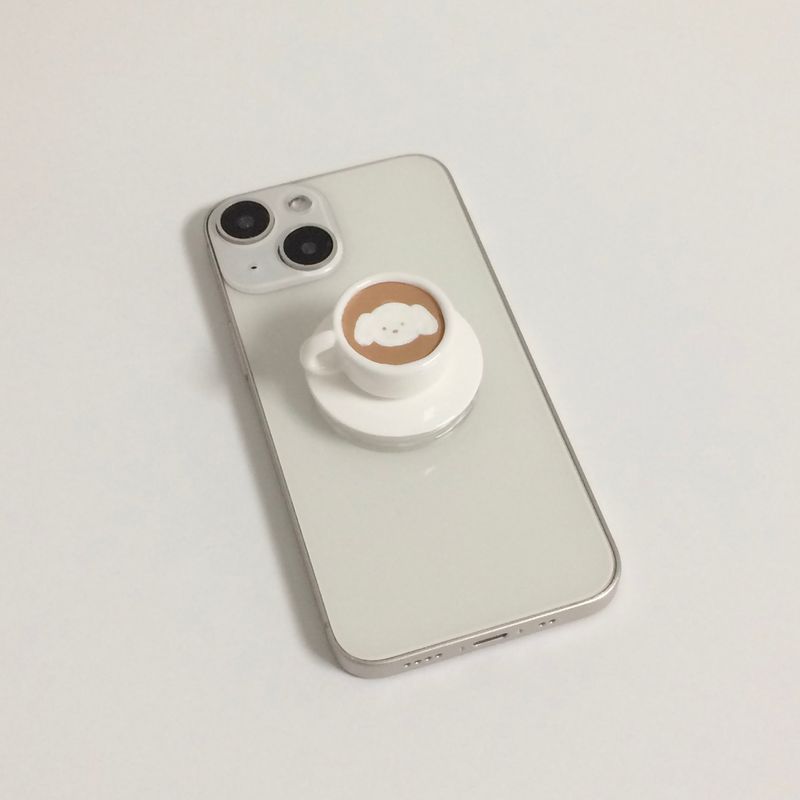【MADE】 cafe snuhug tok(puppy latte)