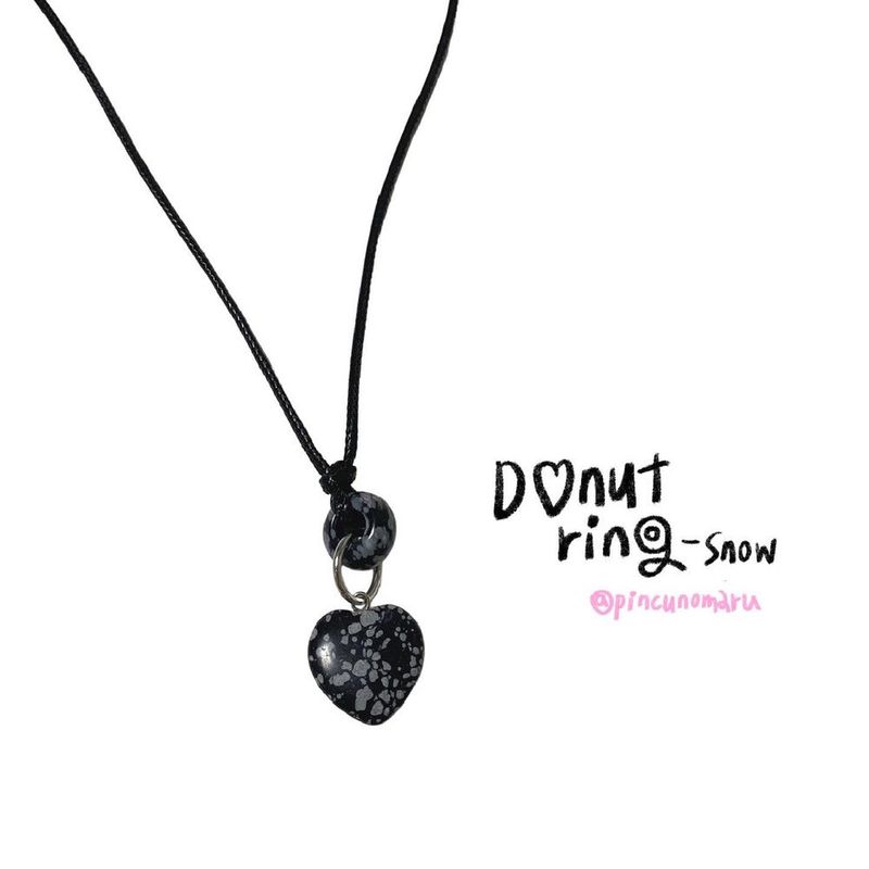 PINCUNOMARU(ピンクノマル)の「Donut ring - snow(Accessories)」