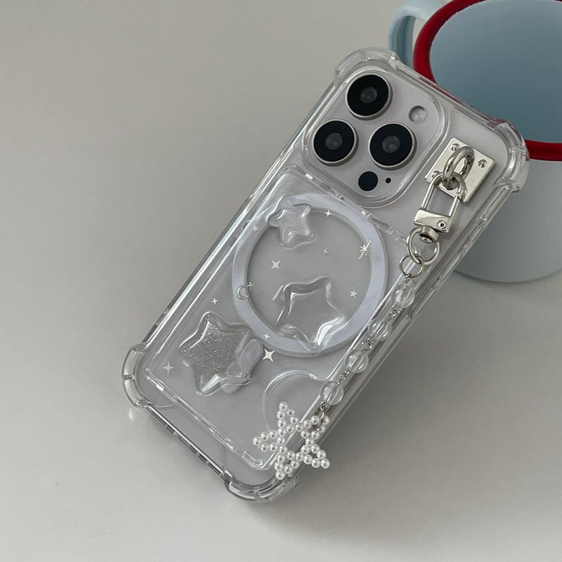 Ellebelle market（エルベルマーケット）の「[made]twinkle star magsafe card wallet（Smartphone Accessories）」